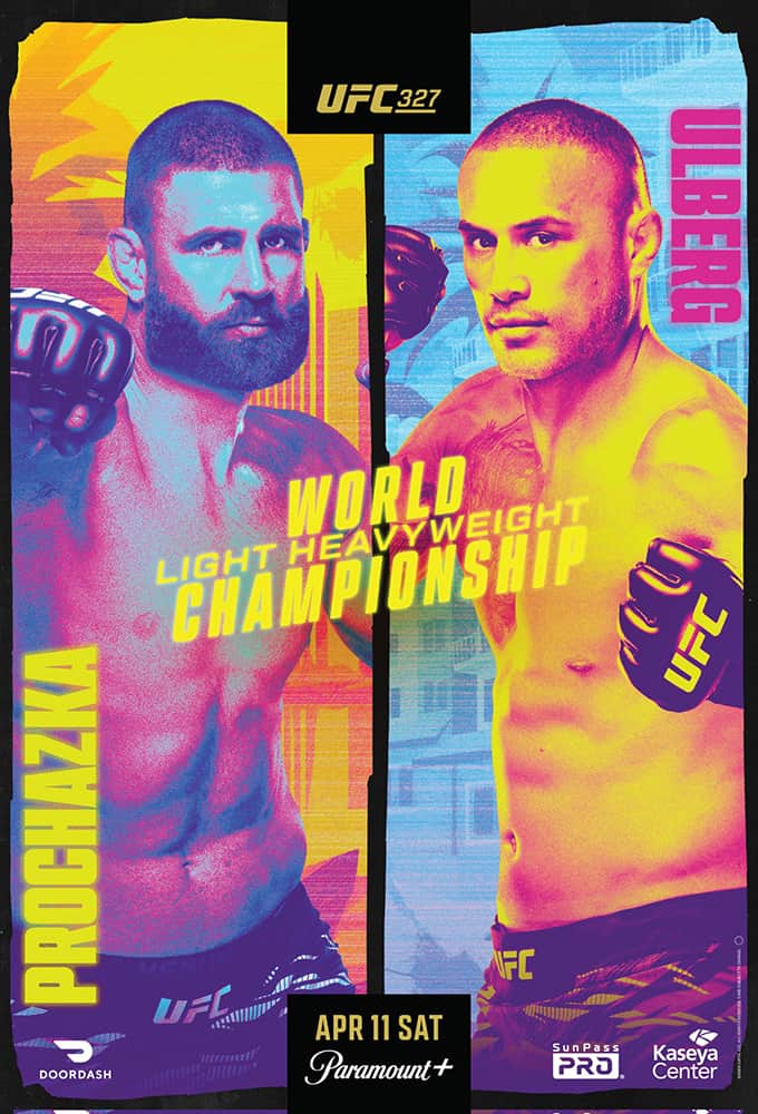 UFC 327 Procházka vs Ulberg