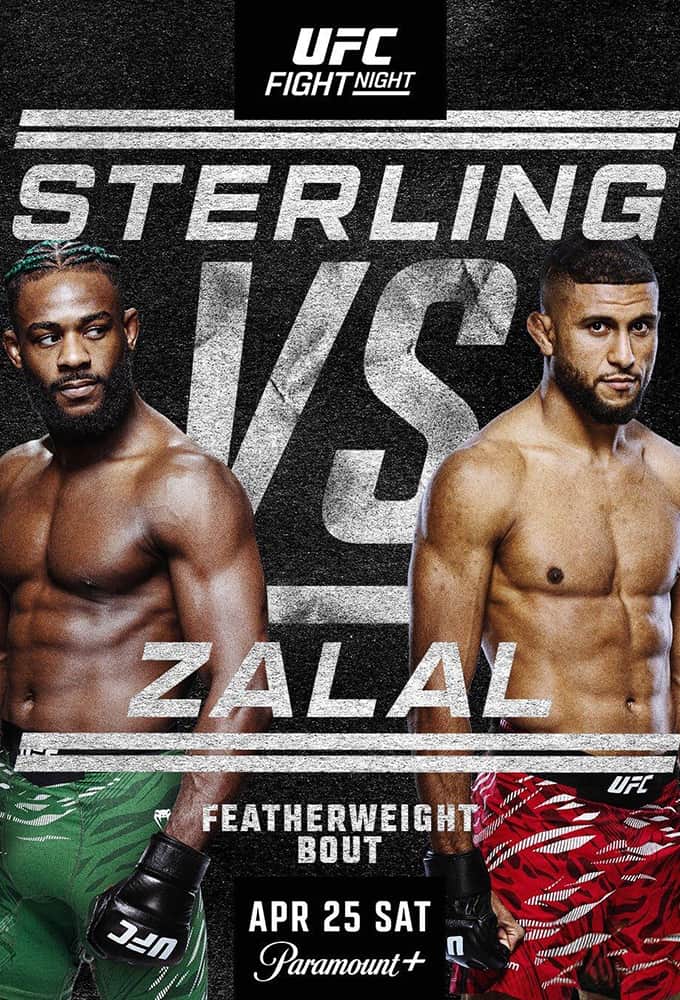 UFC Fight Night 274 Sterling vs Zalal