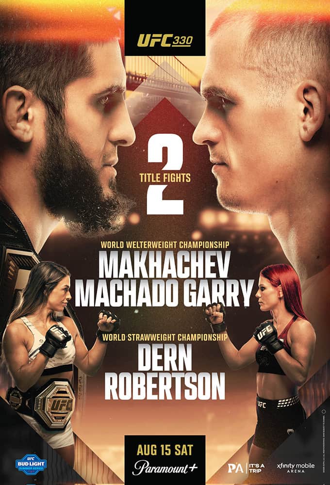 UFC 330 Makhachev vs Machado Garry
