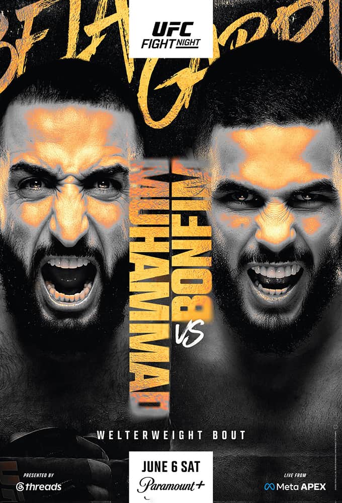 UFC Fight Night 278 Muhammad vs Bonfim