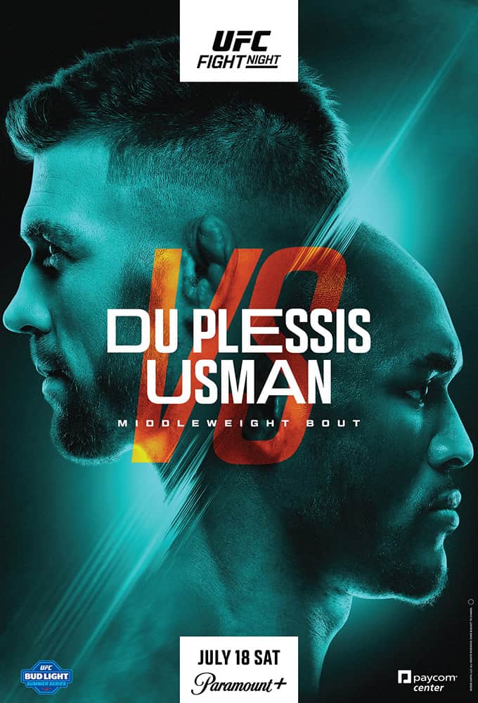 UFC Fight Night 281 Du Plessis vs Usman