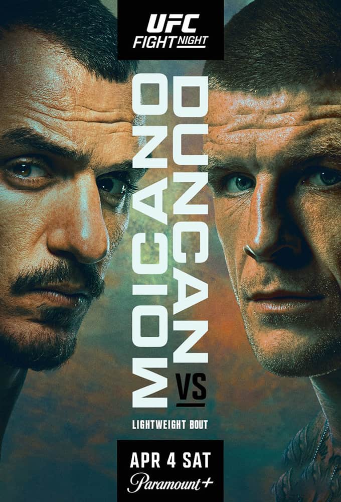 UFC Fight Night 272 Moicano vs Duncan