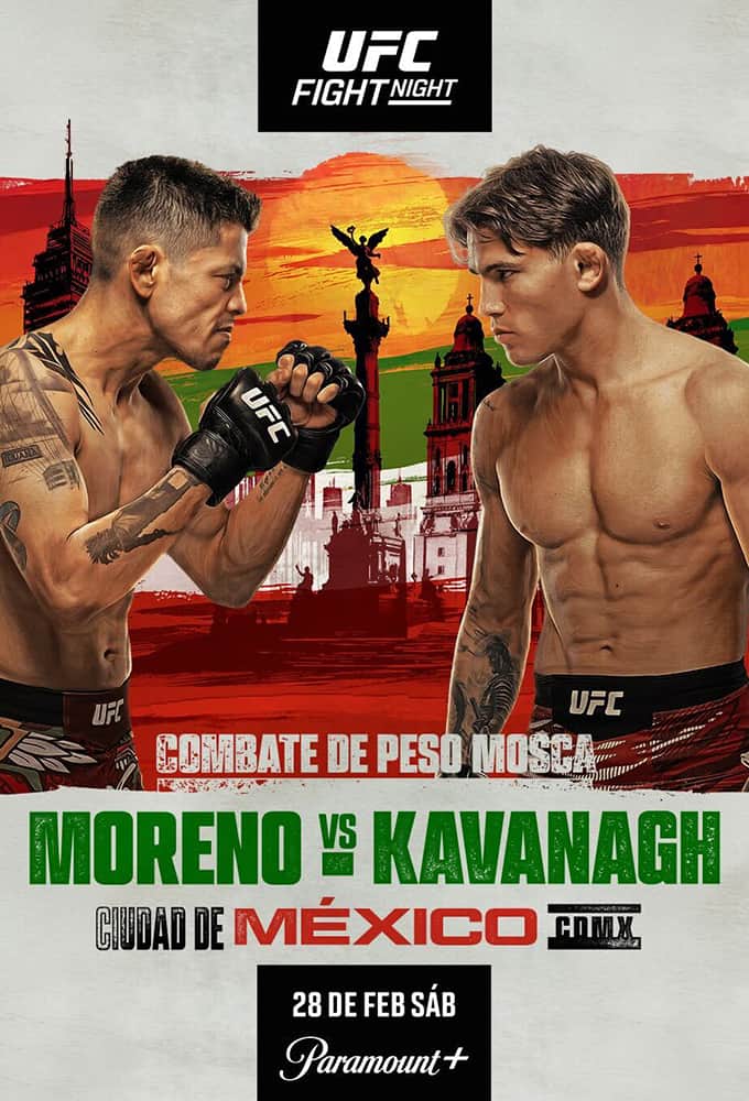 UFC Fight Night 268 Moreno vs Kavanagh