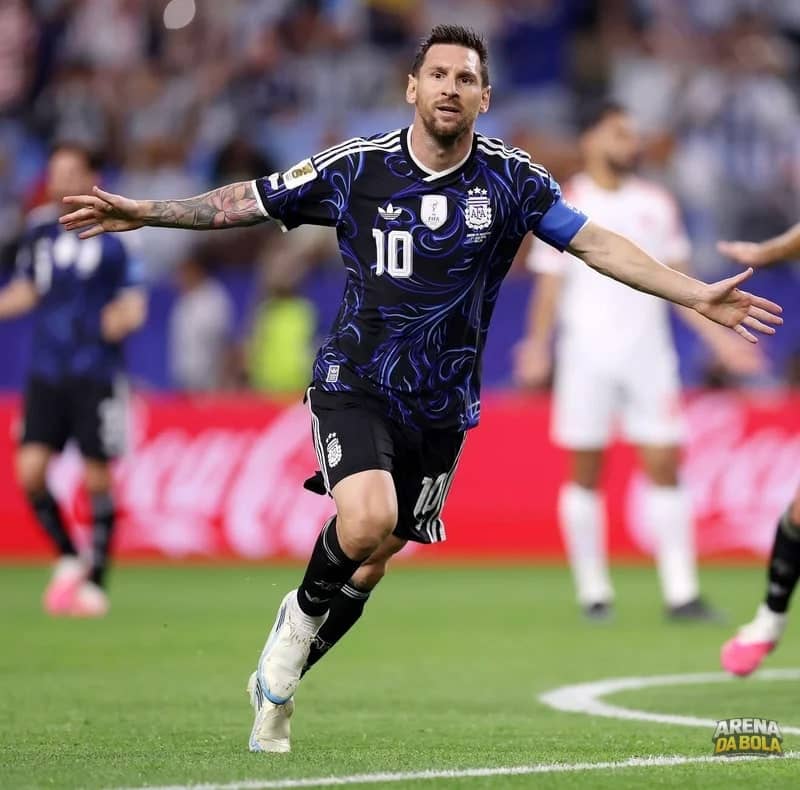 🚨 Messi faz história e marca em 7 jogos consecutivos de Copas do Mundo