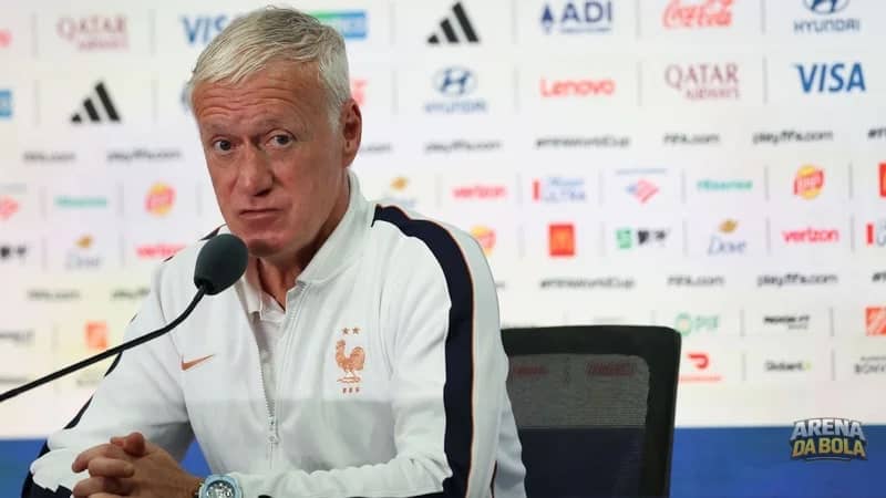 Técnico da França confirma desfalque importante para jogo contra a Suécia da Copa 2026