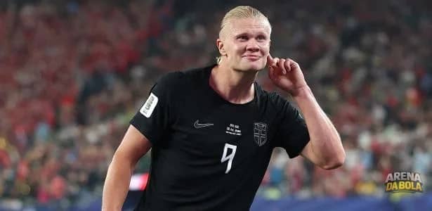Noruega escala Haaland contra a Costa do Marfim na Copa do Mundo