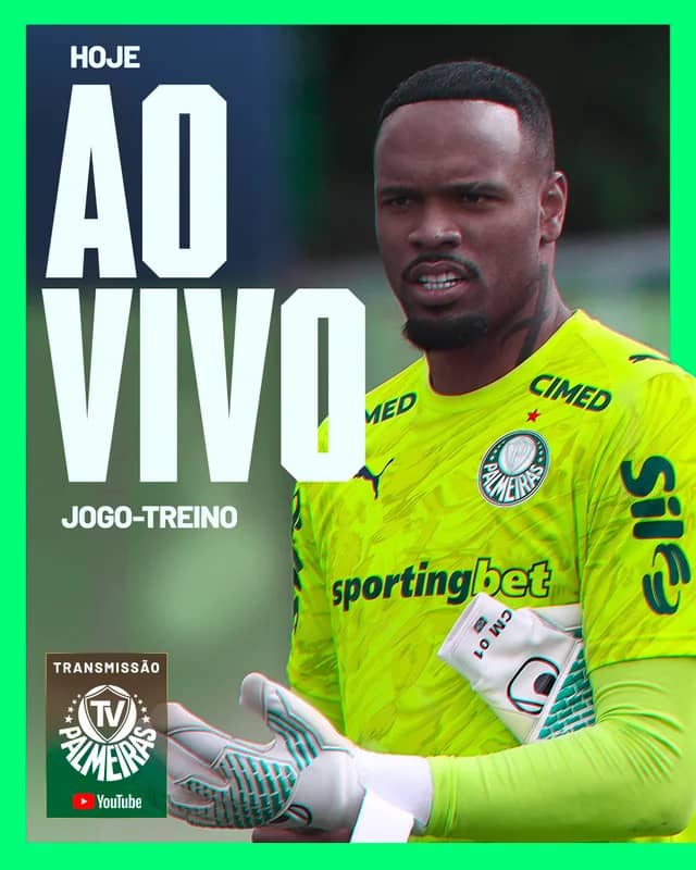Palmeiras faz jogo-treino contra o Mauaense com transmissão ao vivo