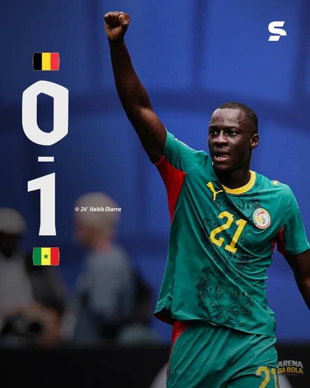 Senegal assume liderança com gol de Diarra da Copa 2026