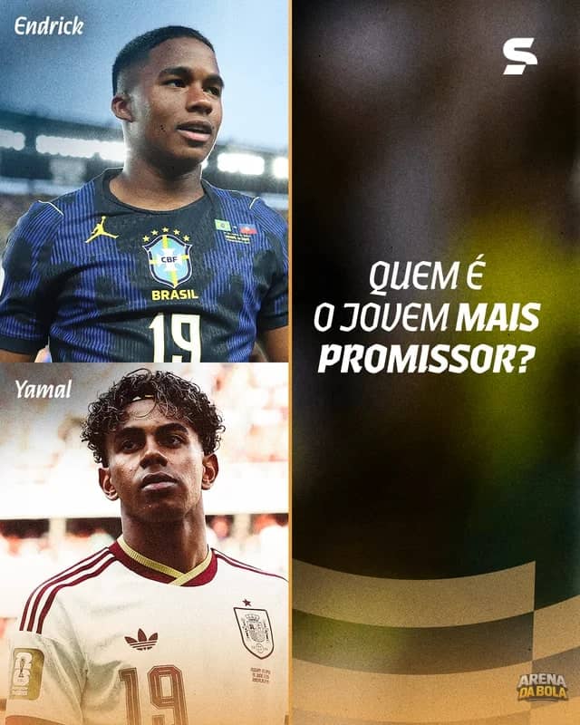 Endrick ou Lamine Yamal: quem é o jovem mais promissor
