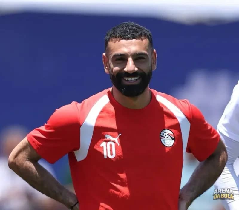 Mohamed Salah é dúvida para o duelo entre Egito e Austrália na Copa do Mundo