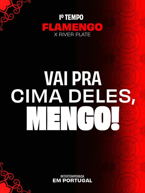 É o Mengão de volta! Vai pra cima deles, Mengão!