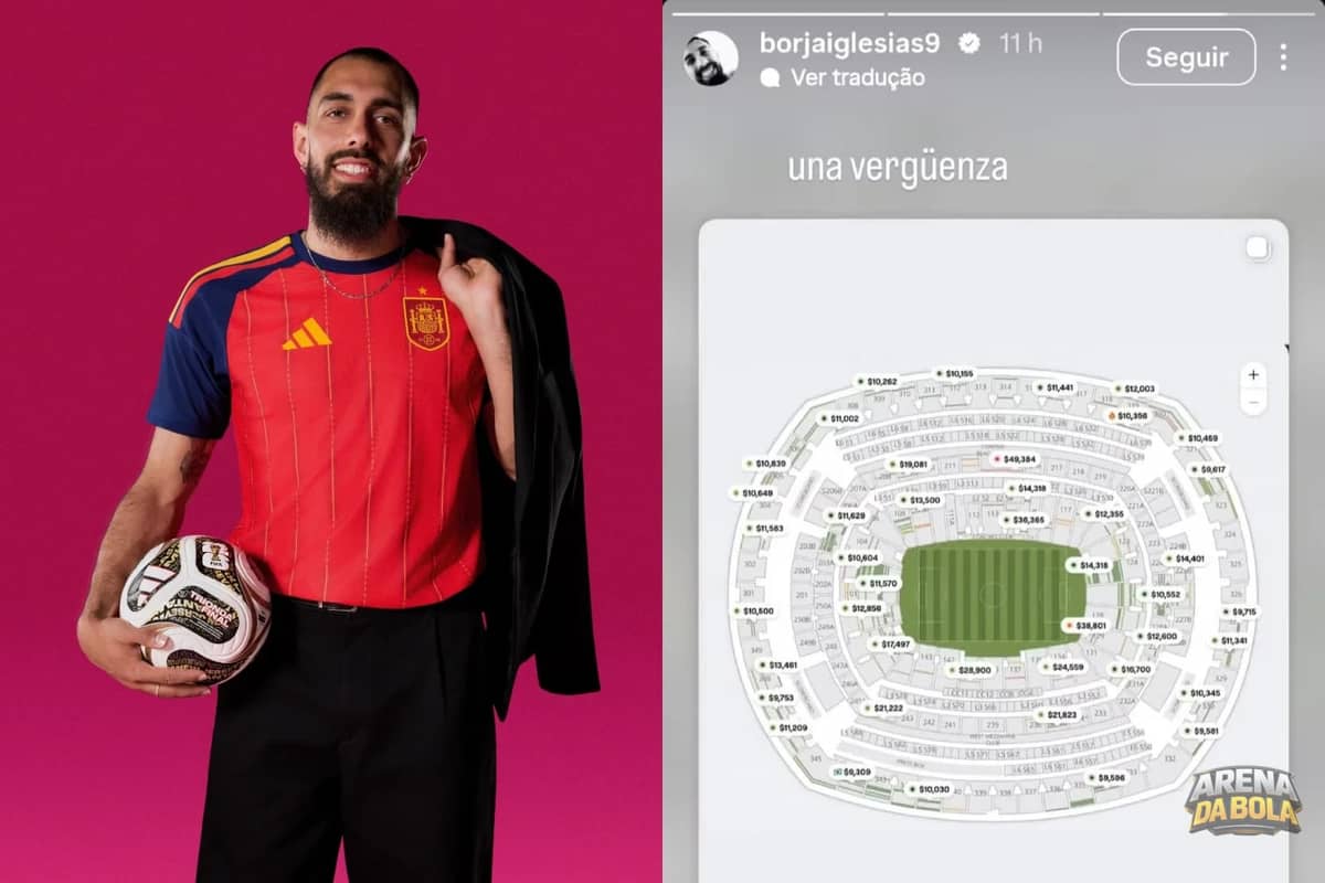 Final da Copa de 2026: preços de ingressos geram revolta e críticas de Borja Iglesias