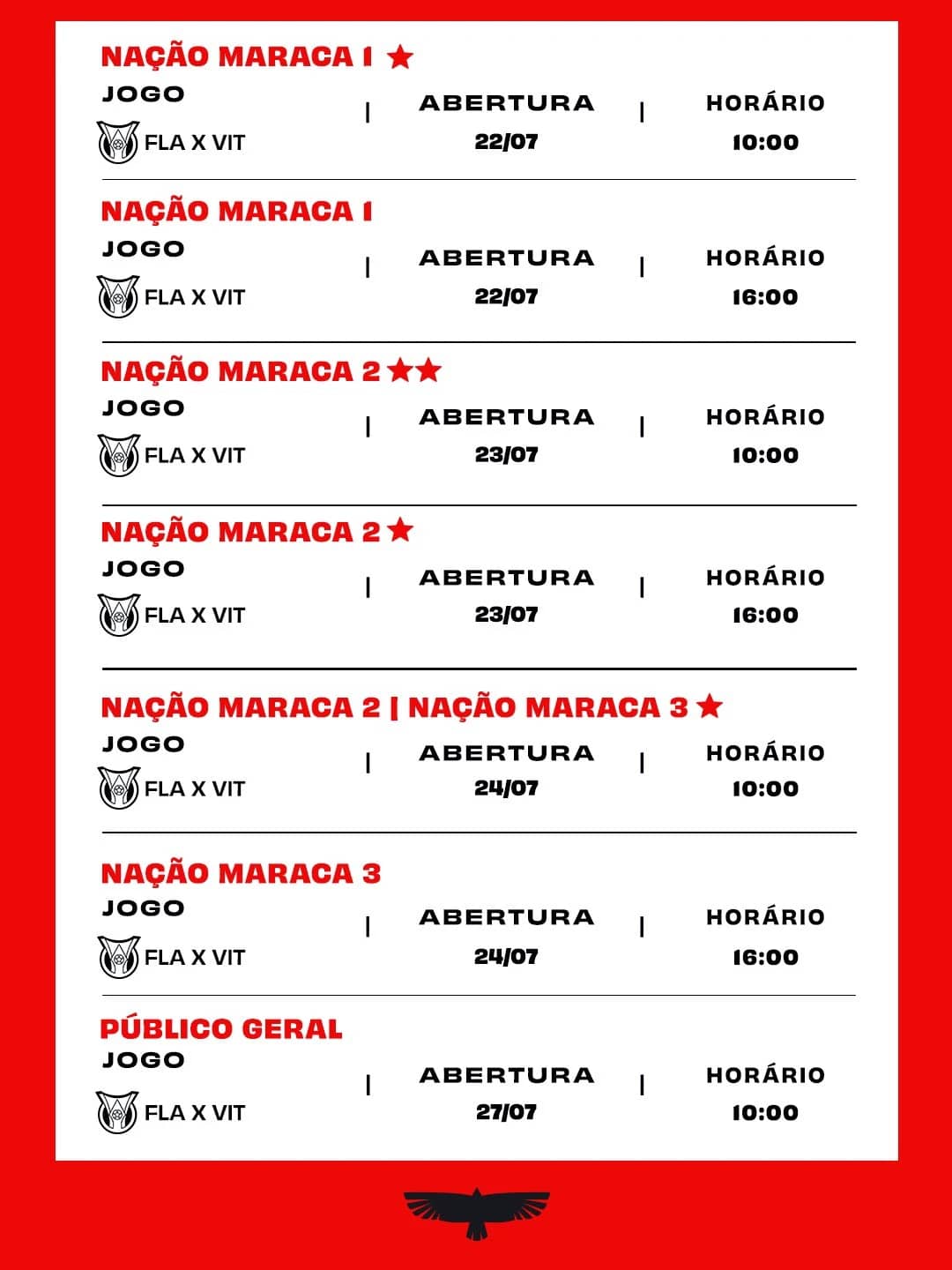 Flamengo abre venda de ingressos para duelo contra o Vitória no Maracanã | Brasileirão 2026 — foto 2