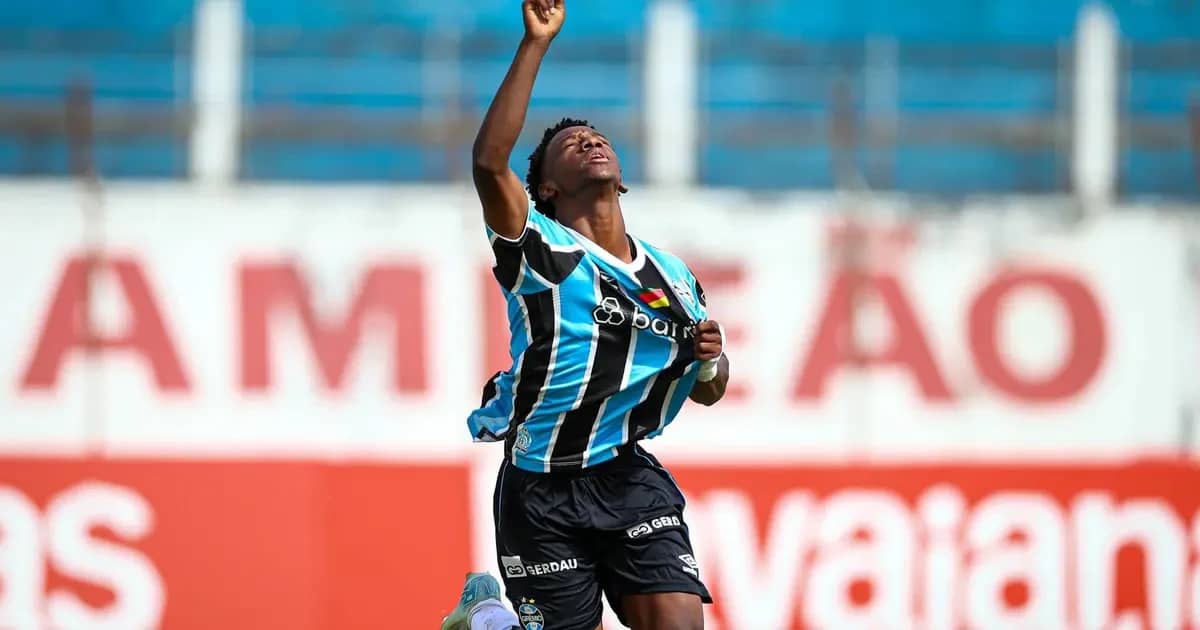 Shakhtar Donetsk avança na contratação de Gabriel Mec, promessa do Grêmio