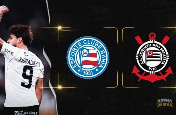 Corinthians busca vitória contra o Bahia no primeiro jogo do segundo turno do Brasileirão 2026