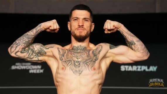 Wellington Turman tem luta cancelada no UFC Abu Dhabi devido a problemas de saúde do adversário
