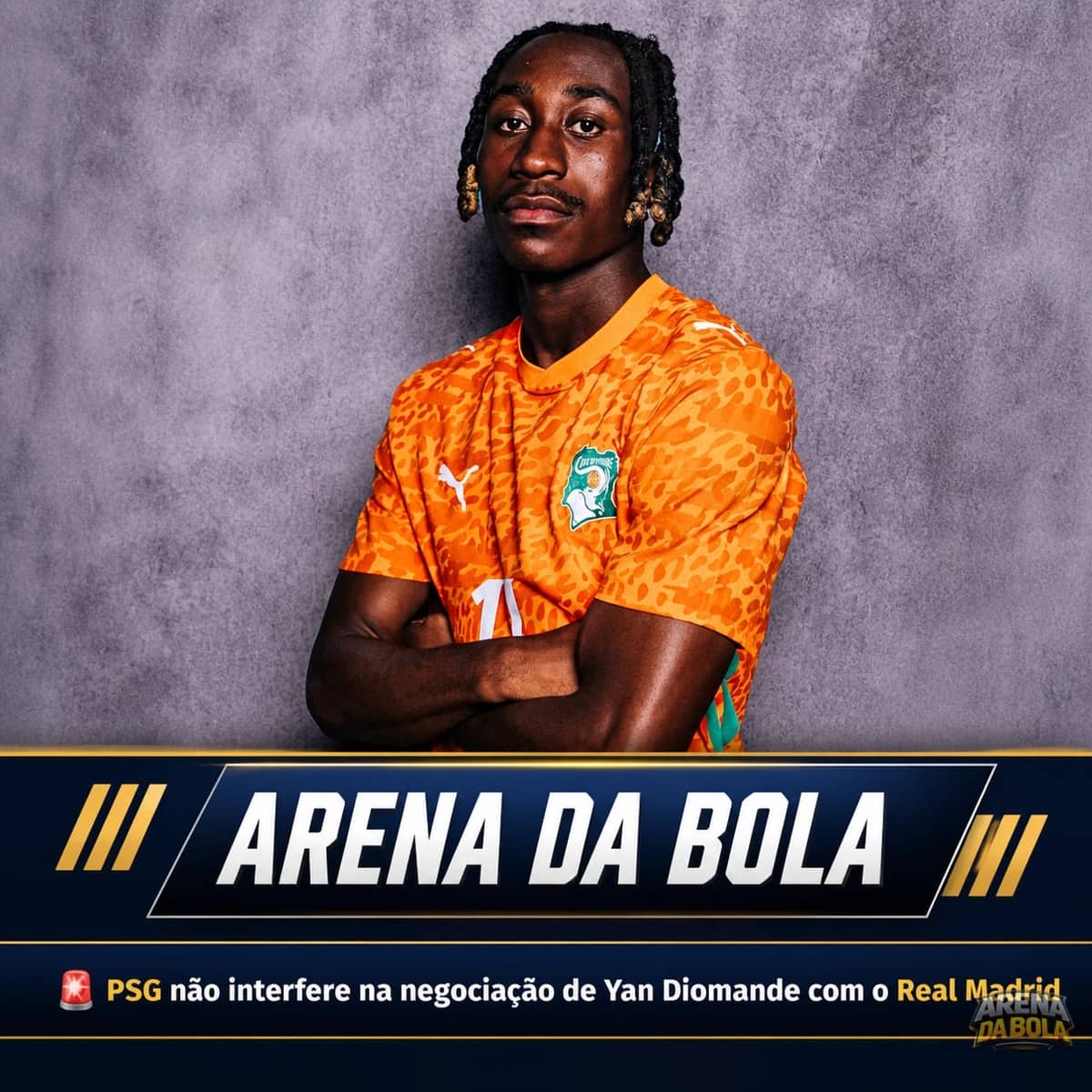 PSG não interfere na negociação de Yan Diomande com o Real Madrid
