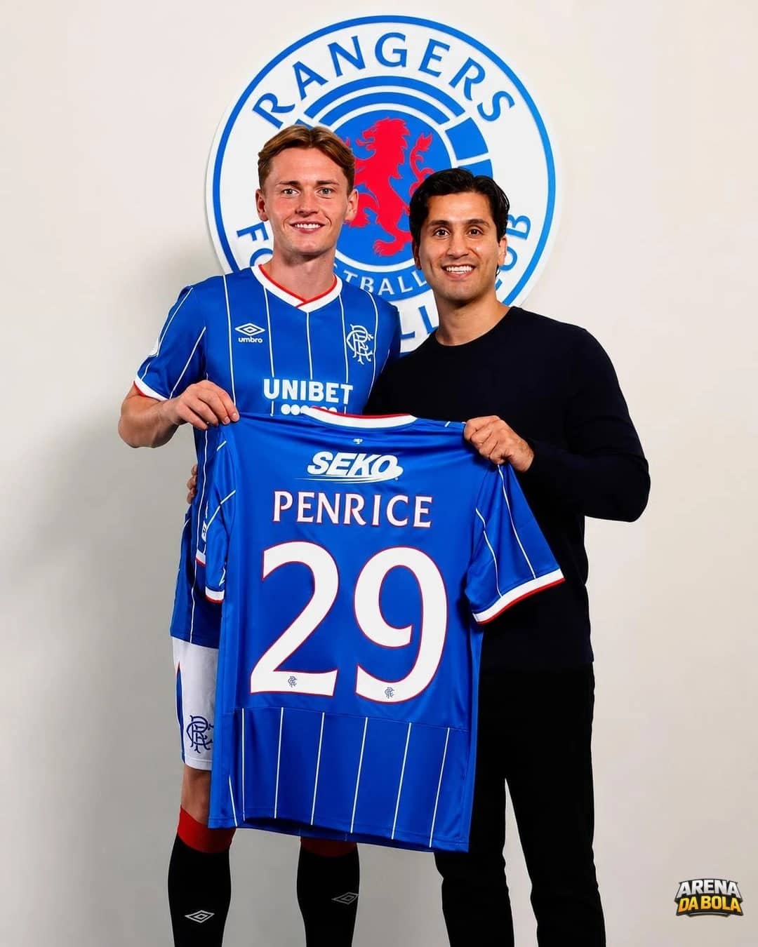 Rangers fecha empréstimo de James Penrice junto ao AEK Athens
