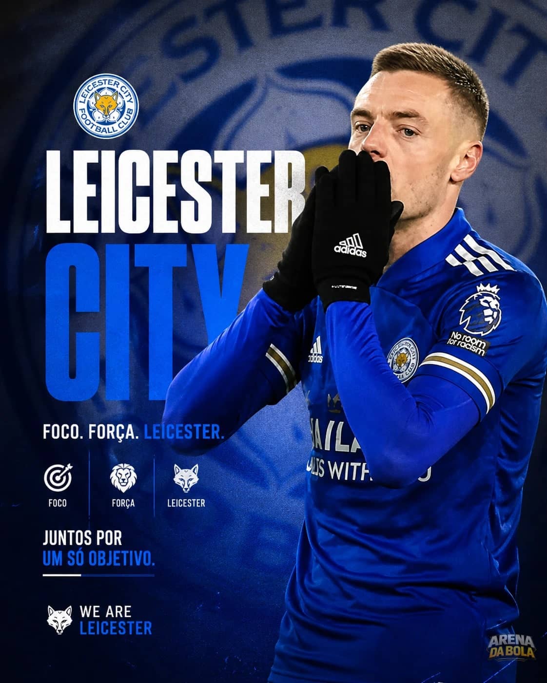 Jamie Vardy entra no radar do São Paulo para a janela de transferências