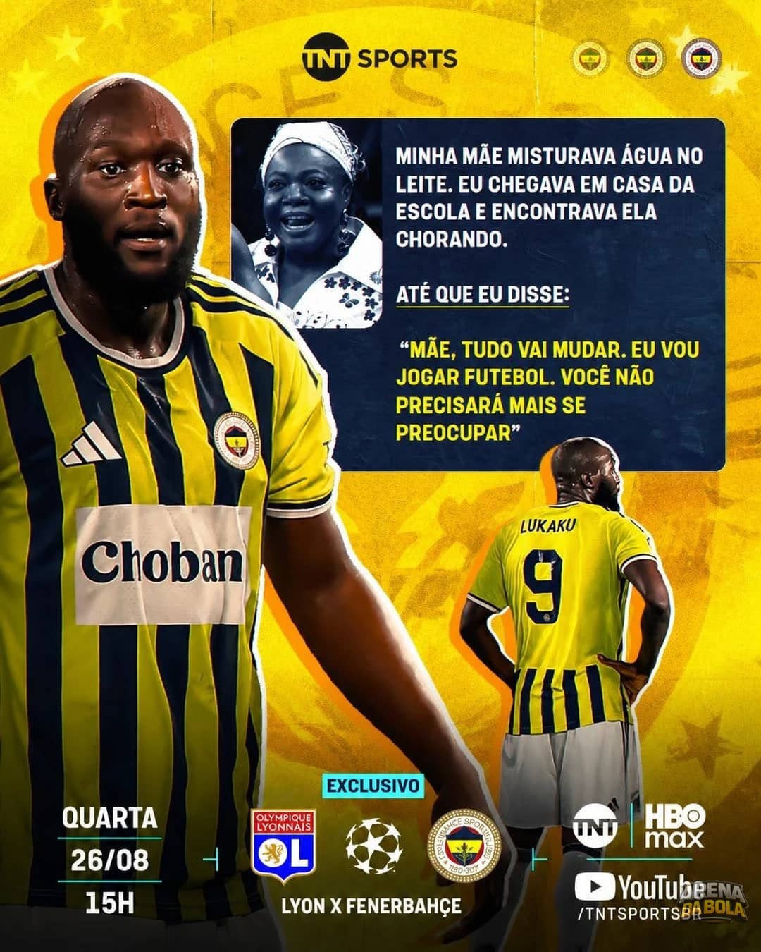 Lukaku transforma a vida da família ao brilhar no Fenerbahçe