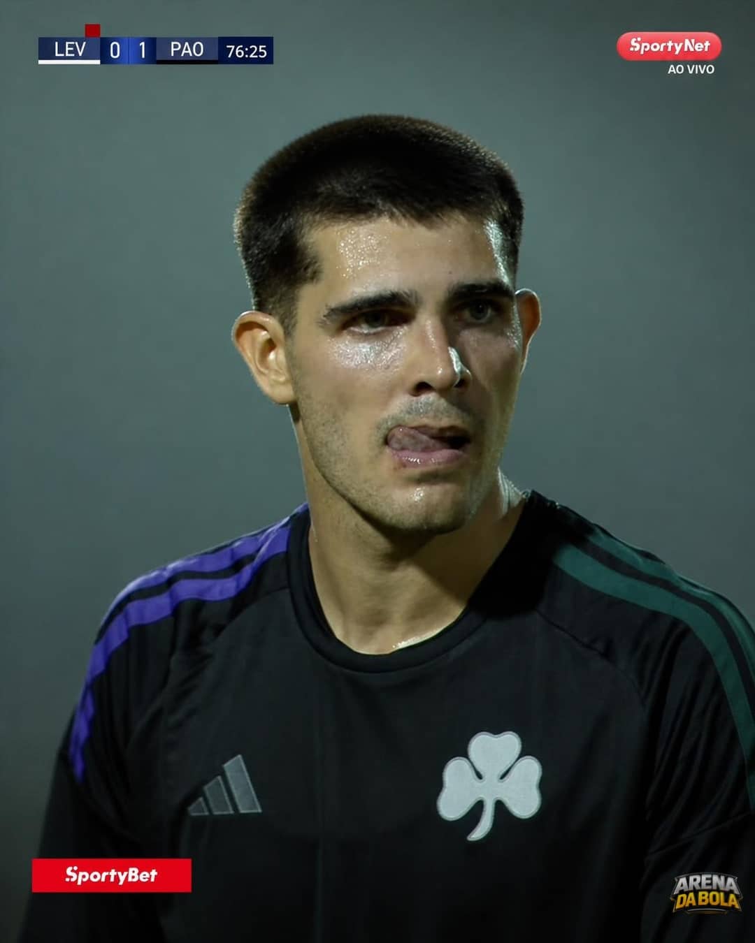 Cruzamento preciso cria jogada do segundo gol do Panathinaikos