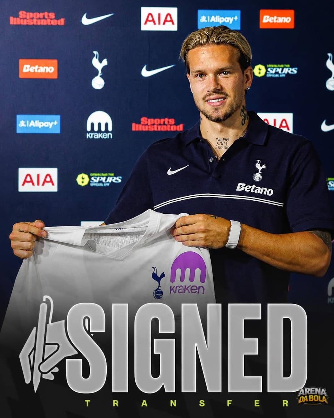 Tottenham oficializa empréstimo de Mykhailo Mudryk junto ao Chelsea