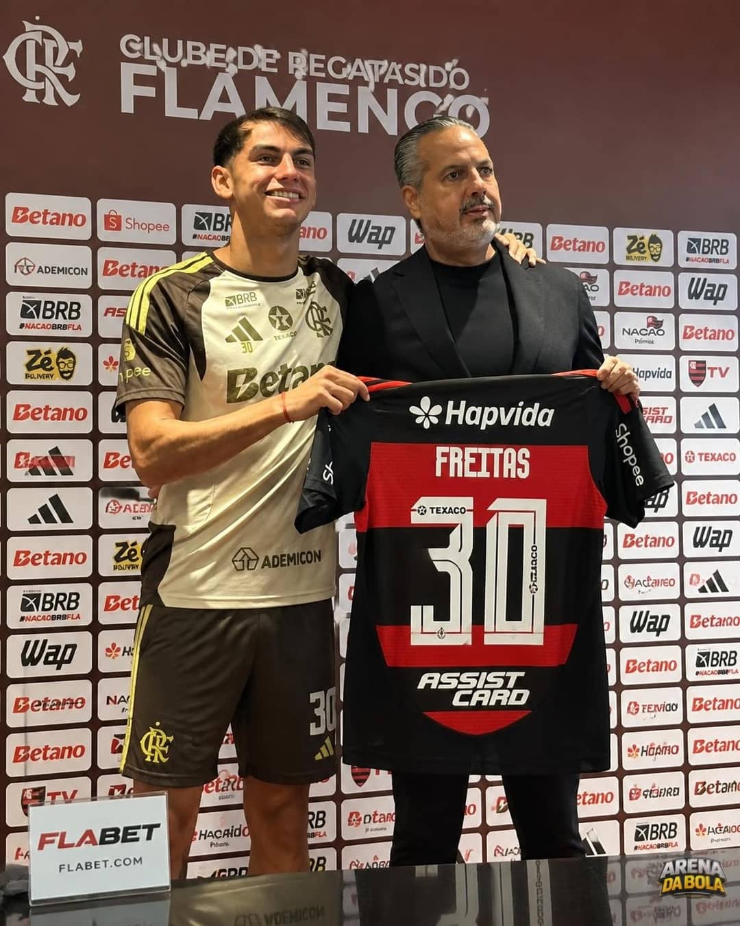 Joaquín Freitas revela peso do projeto do Flamengo em escolha difícil