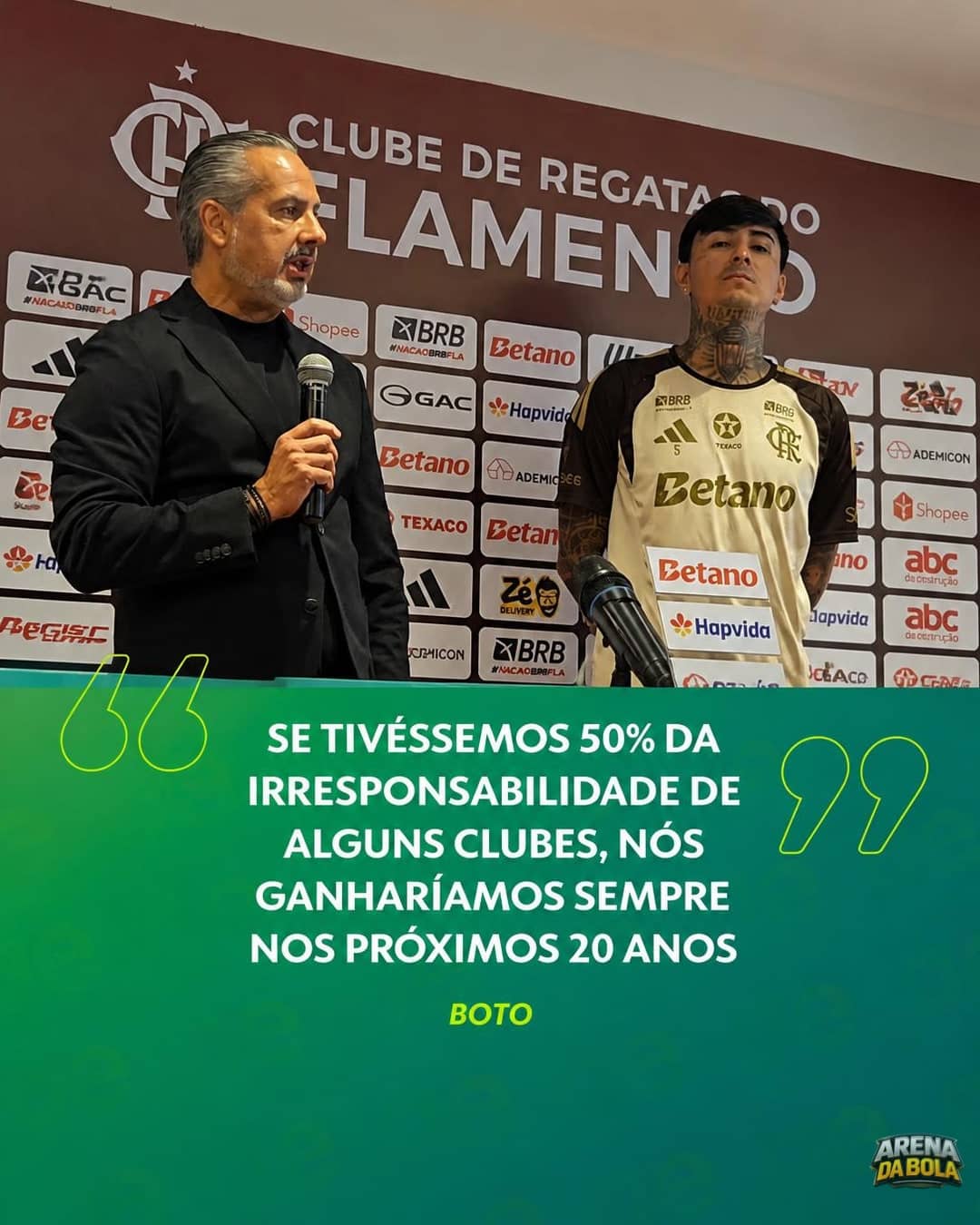 José Boto destaca responsabilidade do Flamengo diante de clubes brasileiros