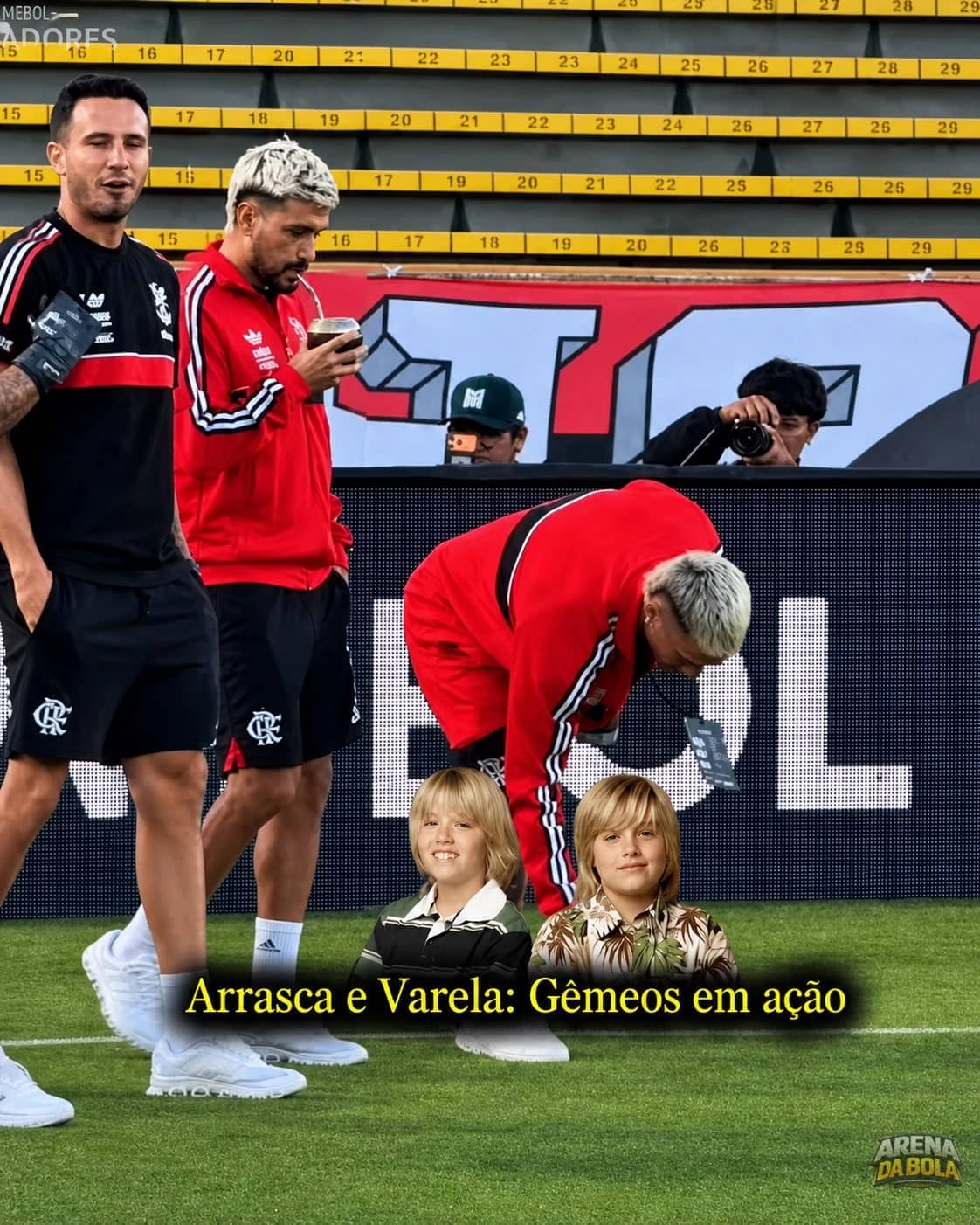 Arrasca e Varela chamam atenção por semelhança na Libertadores