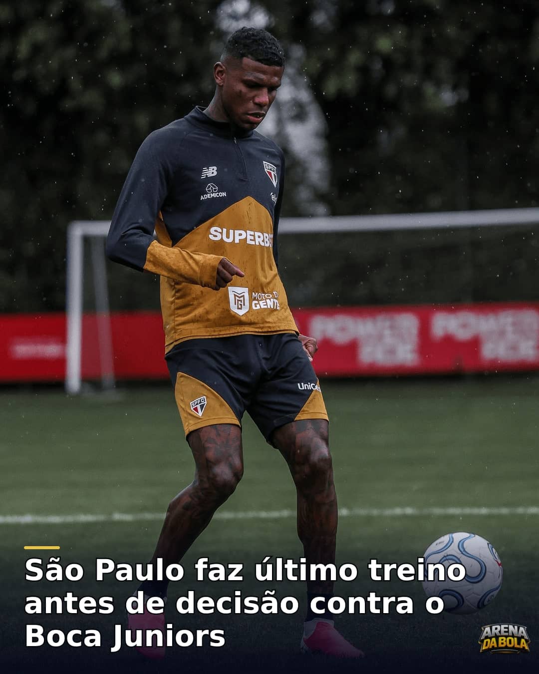 São Paulo faz último treino antes de decisão contra o Boca Juniors