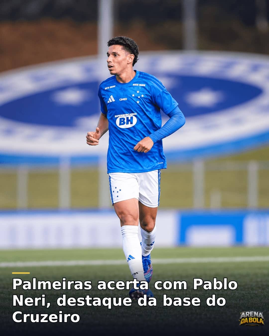 Palmeiras acerta com Pablo Neri, destaque da base do Cruzeiro
