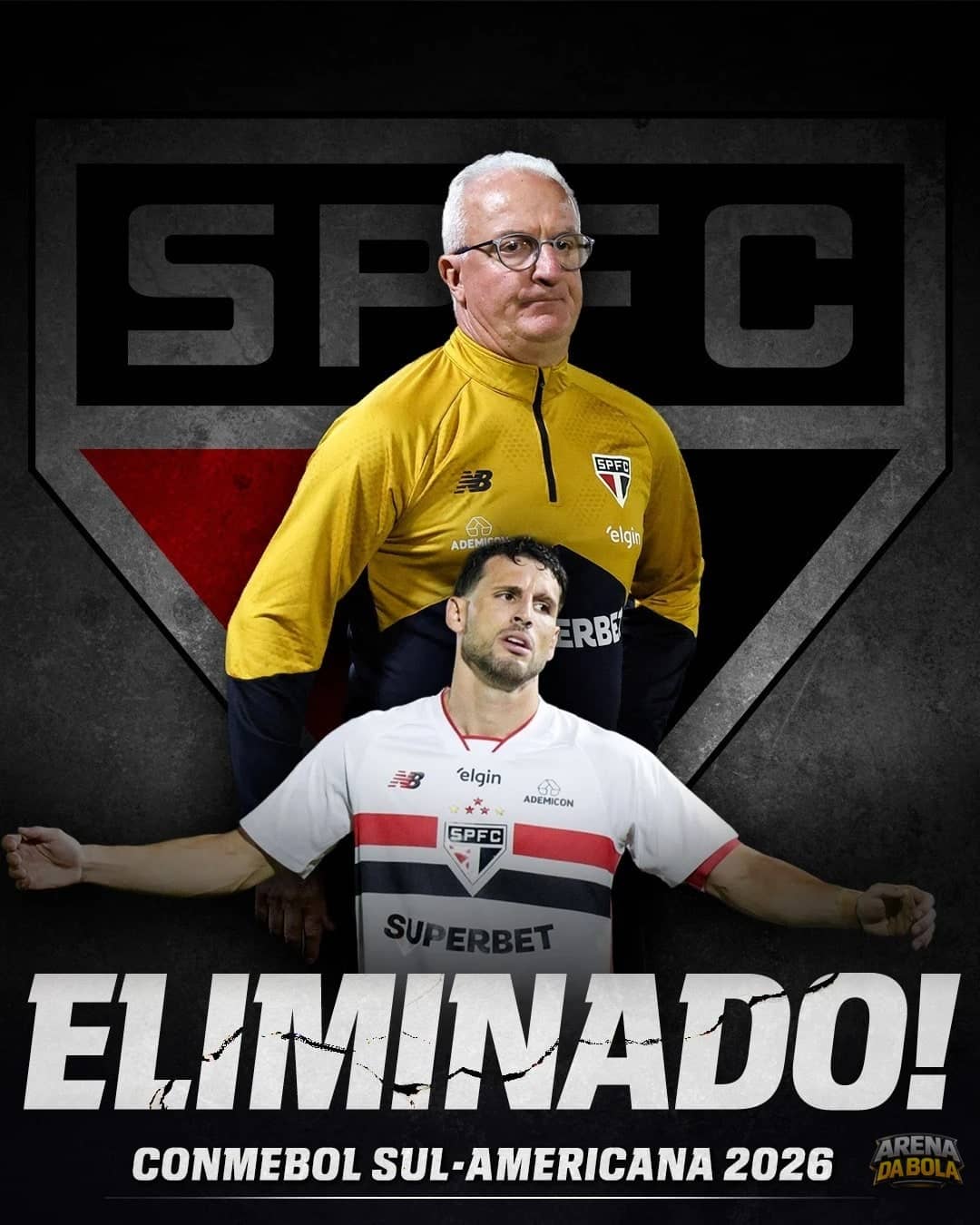ELIMINADO! São Paulo empata com Boca Juniors, mas dá adeus à Sul-Americana