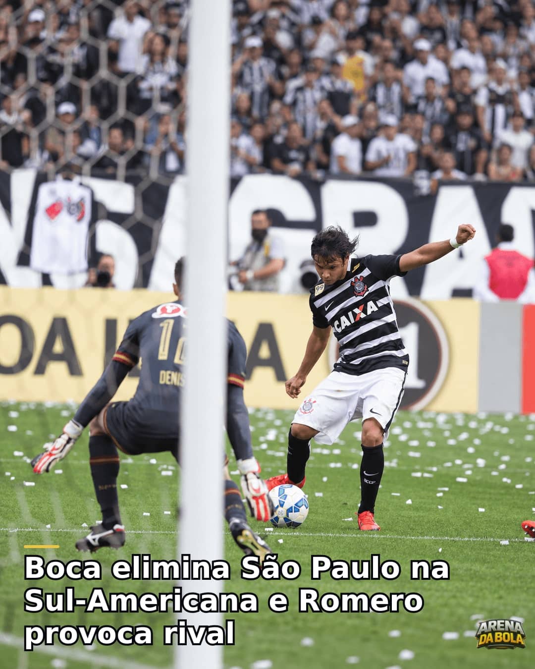 Boca elimina São Paulo na Sul-Americana e Romero provoca rival