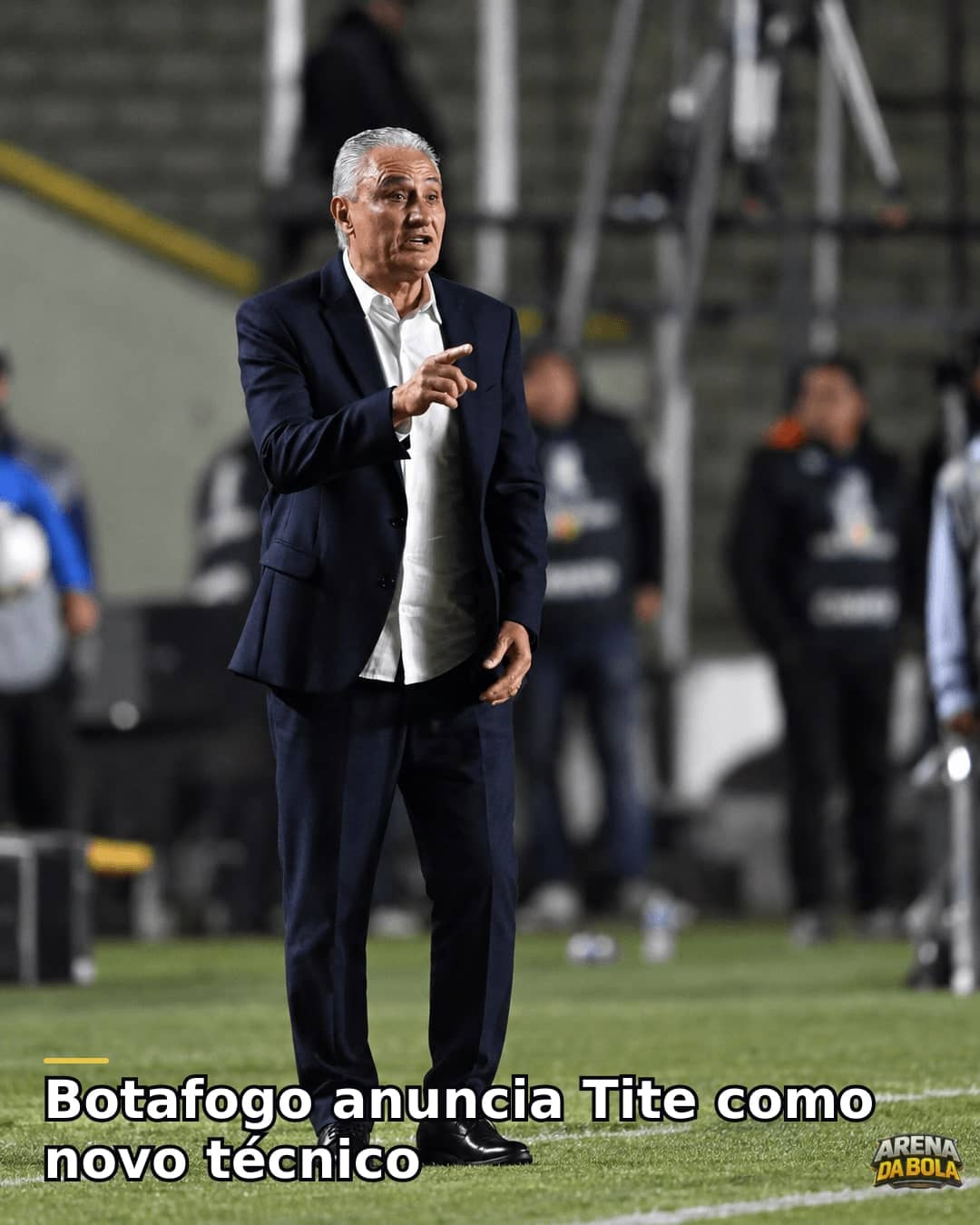 Botafogo anuncia Tite como técnico com contrato até o fim de 2028