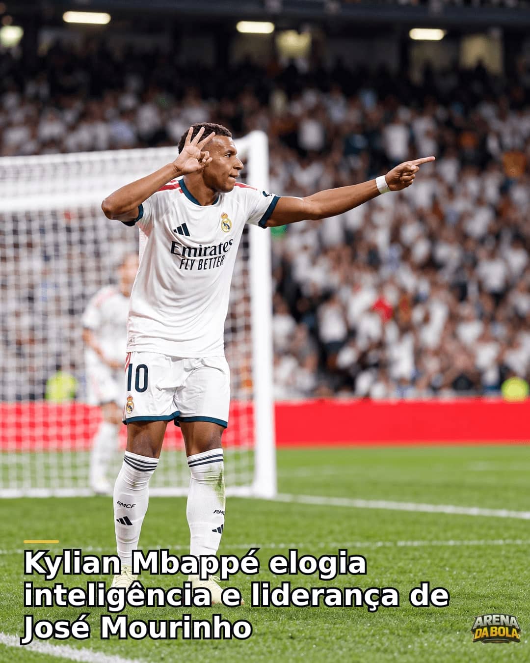 Kylian Mbappé elogia inteligência e liderança de José Mourinho