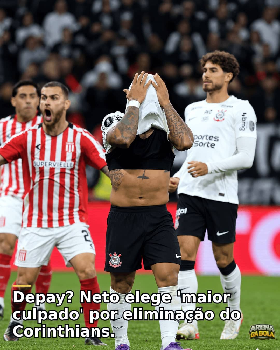 Neto aponta Fernando Diniz como culpado por queda do Corinthians na Libertadores