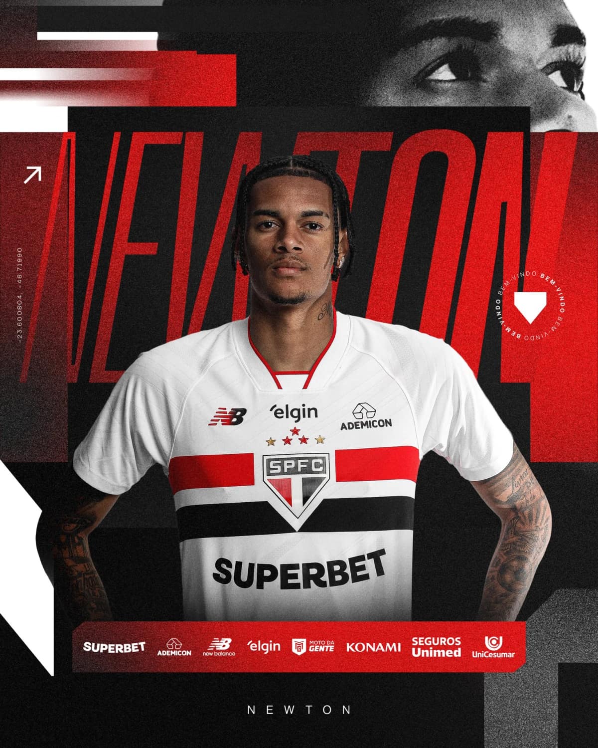 ✍️ O Tricolor acertou a contratação do volante Newton, de 26 anos, que estava no Botafogo. O meio-campista assinou…