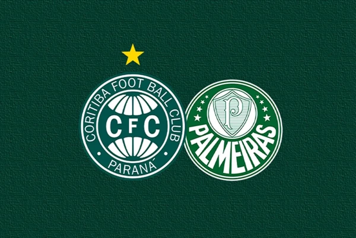 Coritiba e Palmeiras se enfrentam no Couto Pereira pelo Brasileirão