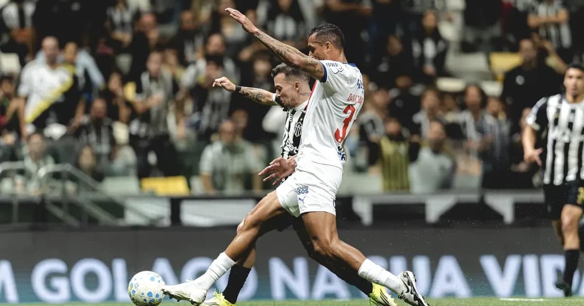 Atlético e Bahia empatam em jogo equilibrado na Arena MRV
