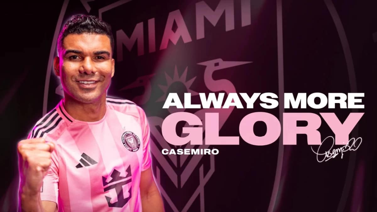 Inter Miami contrata Casemiro em transferência sem custos