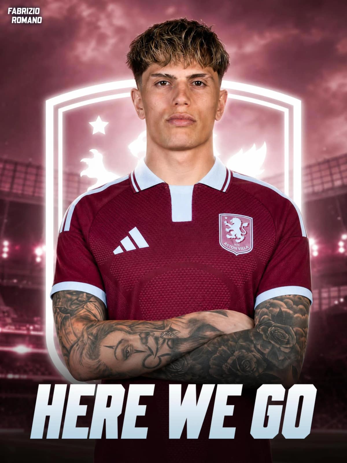 Aston Villa fecha contratação do atacante argentino Garnacho, do Chelsea