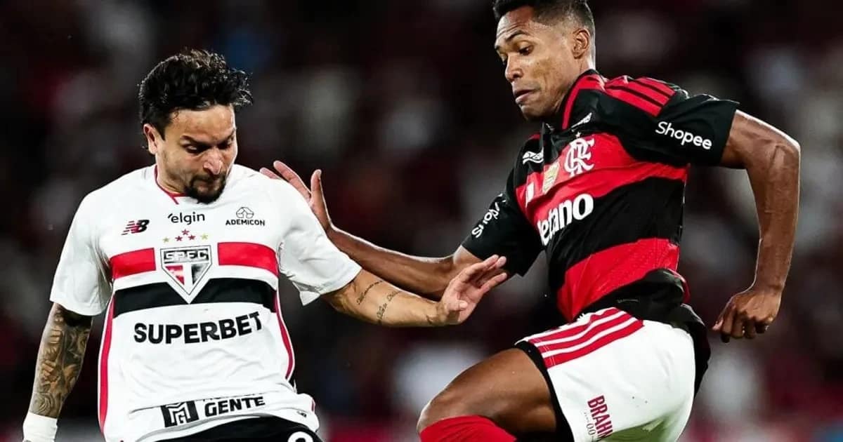 Flamengo e São Paulo empatam em 1 a 1 no Maracanã pela 20ª rodada do Brasileirão