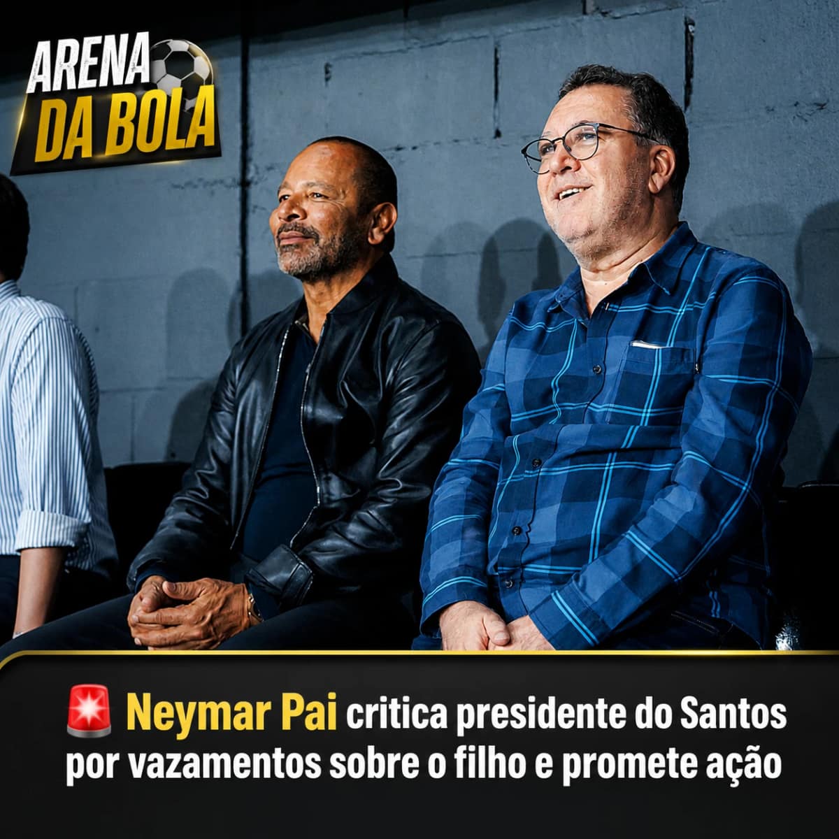 🚨 Neymar Pai critica presidente do Santos por vazamentos sobre o filho e promete ação