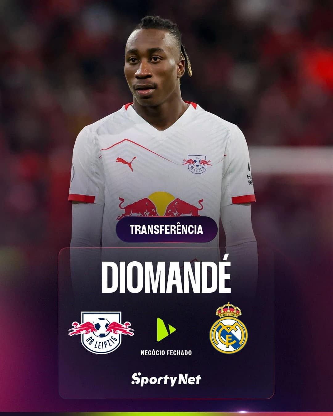 Real Madrid anuncia Yan Diomande com contrato até junho de 2033 — foto 2