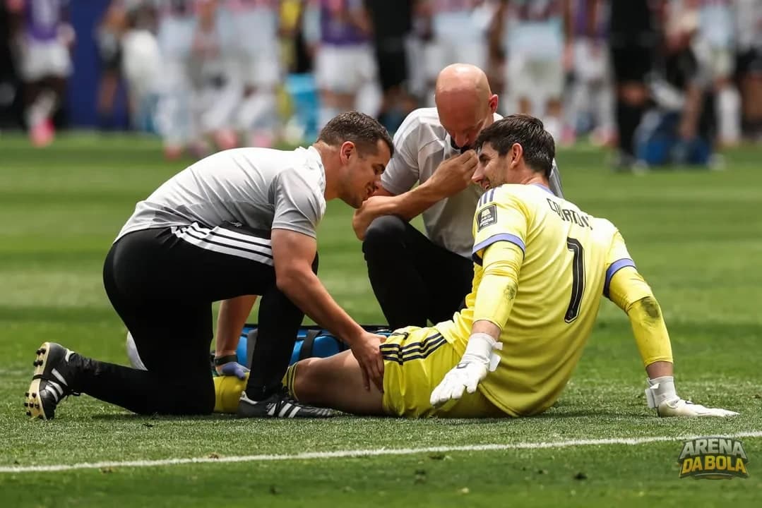 Courtois se recupera de lesão e deve estar apto para pré-temporada do Real Madrid | Copa 2026 — foto 2