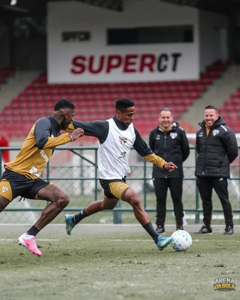 São Paulo realiza treino intenso nesta terça-feira; confira as fotos — foto 2