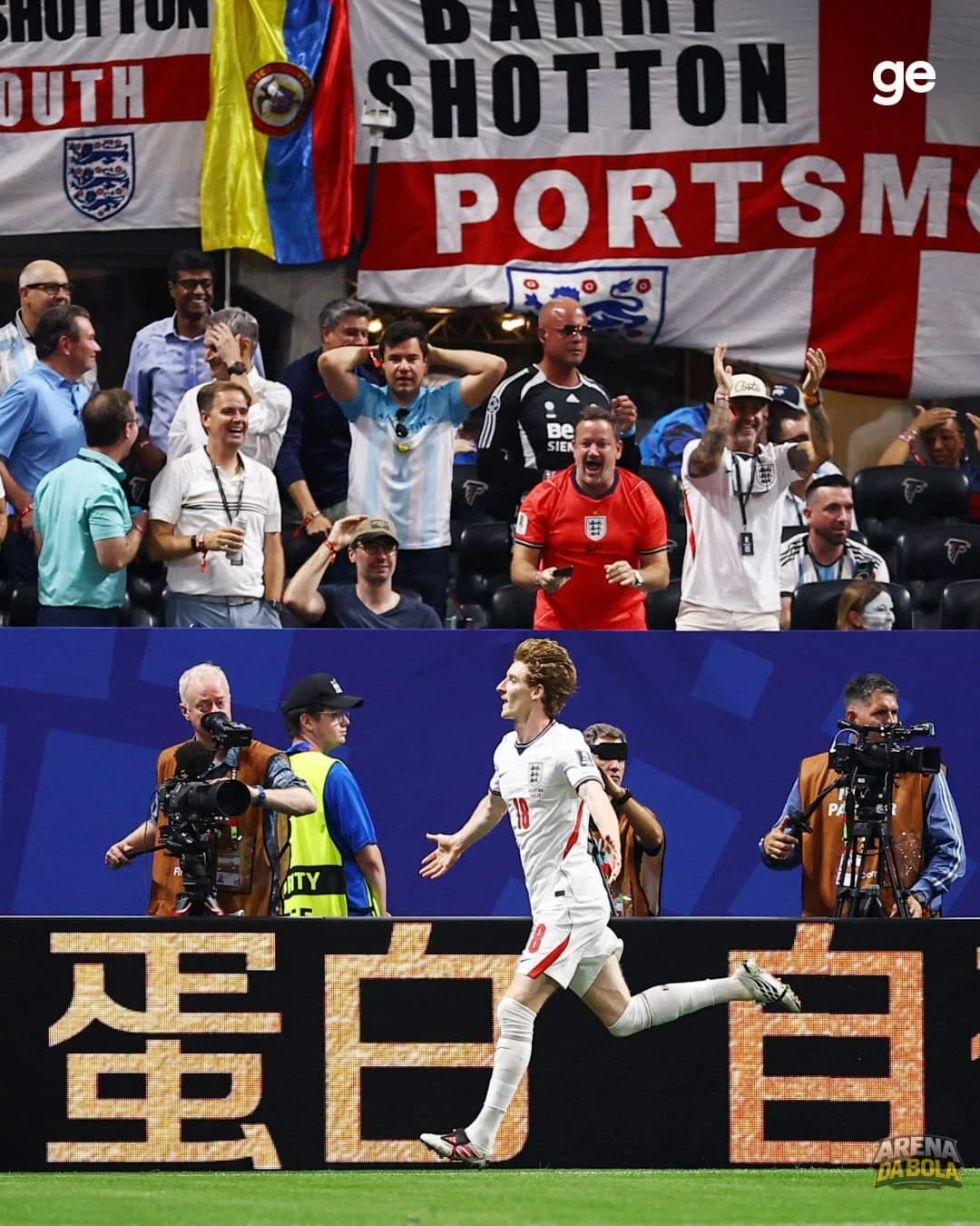 Inglaterra abre o placar com gol de Anthony Gordon — foto 3