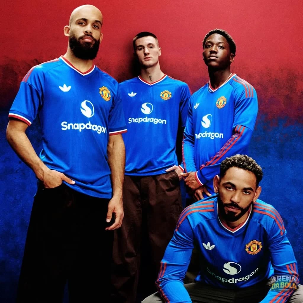 Manchester United revela novo uniforme de visitante para a temporada 2026/27 — foto 3