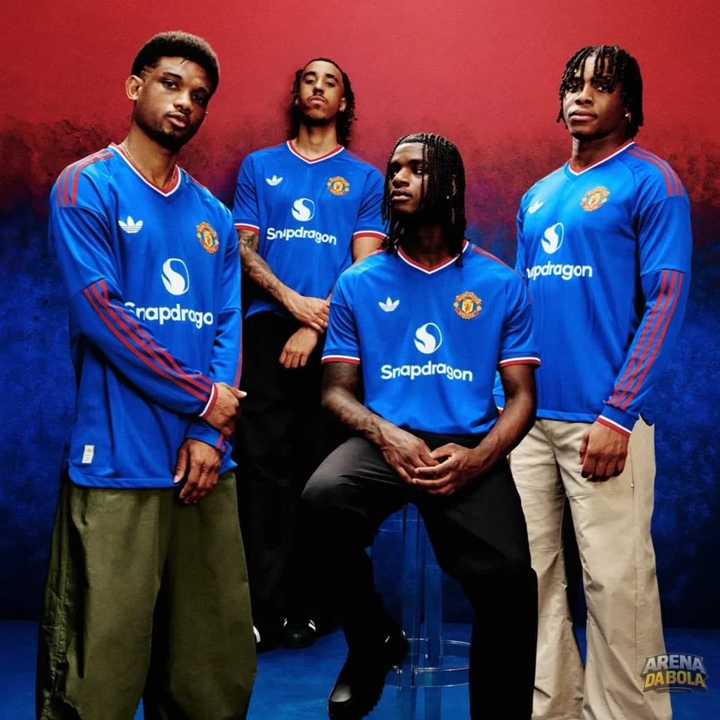Manchester United revela novo uniforme de visitante para a temporada 2026/27 — foto 7