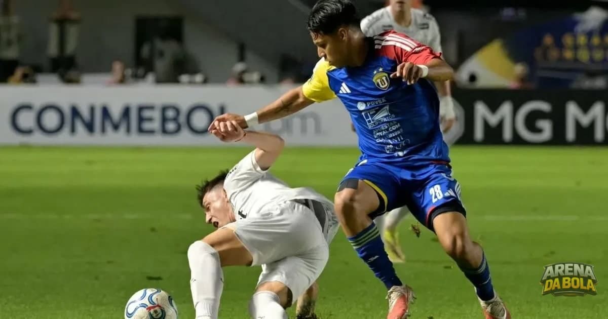 Santos sofre gol relâmpago e torcedores criticam zagueiro após falha em jogo contra Universidad Central — foto 2